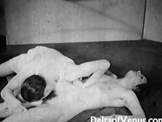 authentischen Vintage Porno 1930er Jahre - FFM Dreier
