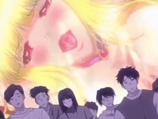[Falara ♥ Hentai] blonde Mädchen wird in Monster gangbang verletzt