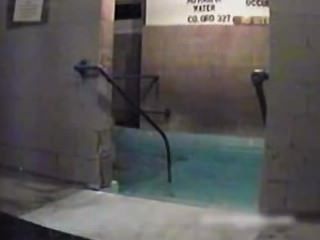 Fitnessstudio Pool Spycam