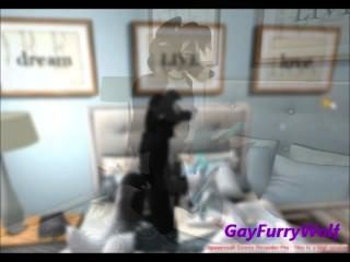 Homosexuell Furry - 3d - zweites Leben - animiert
